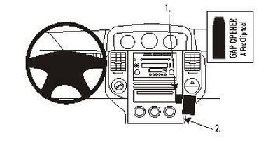 ProClip Monteringsbøyle Nissan X-Trail 04-07