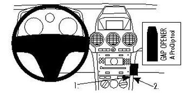 ProClip Monteringsbøyle Opel Antara 07-15