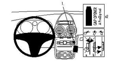 ProClip Monteringsbøyle Opel Corsa 07-14