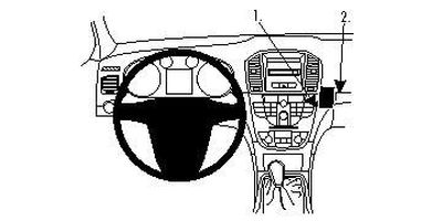 ProClip Monteringsbøyle Opel Insignia 09-15