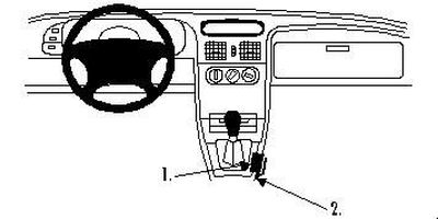 ProClip Monteringsbøyle Renault Laguna 94-00