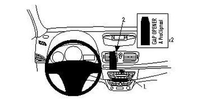 ProClip Monteringsbøyle Renault Mégane 09-15/Fluence 10-15