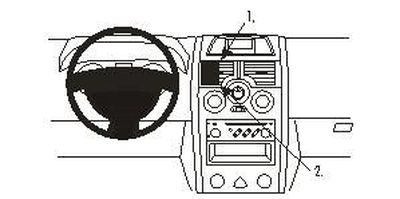 ProClip Monteringsbøyle Renault Mégane 03-09