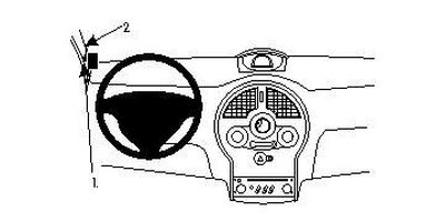 ProClip Monteringsbøyle Renault Modus 05-13