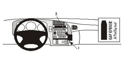 ProClip Monteringsbøyle Saab 9-5 06-10