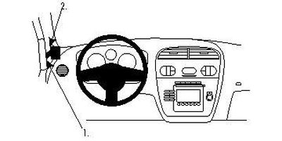 ProClip Monteringsbøyle Seat Altea 04-14/Altea XL 08-15/Toledo 04-09