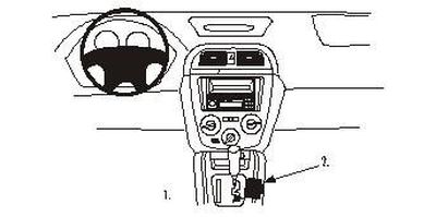 ProClip Monteringsbøyle Subaru Impreza 01-04