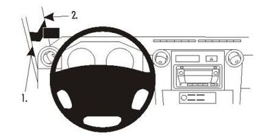 ProClip Monteringsbøyle Toyota LandCruiser 70 08-15