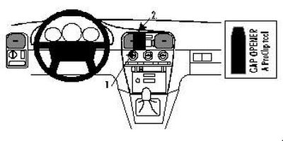 ProClip Monteringsbøyle Volvo S40/V40 96-00