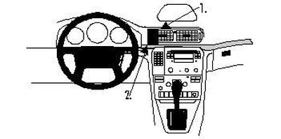 ProClip Monteringsbøyle Volvo S80 99-06
