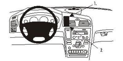 ProClip Monteringsbøyle Volvo V70/XC70 00-04