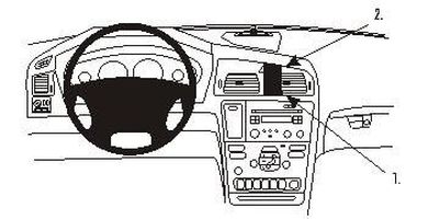 ProClip Monteringsbøyle Volvo S60/V70/XC70 00-10