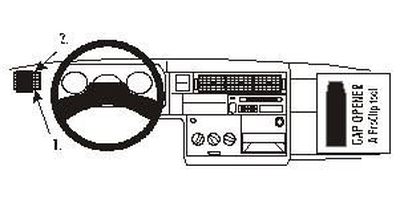 ProClip Monteringsbøyle Volkswagen Caravelle 96-03