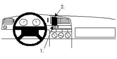ProClip Monteringsbøyle Volkswagen Passat 94-96