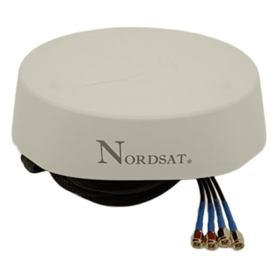 Nordsat 2G/3G/4G/5G omniantenne, rundstrålende 4x4 MIMO-antenne