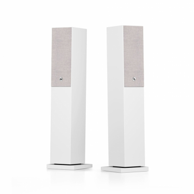 Audio Pro A38 W aktive gulvhøyttalere med Wi-Fi, hvit