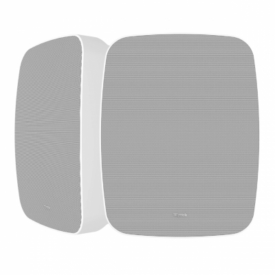 Klipsch RSM-800 kraftig utendørshøyttaler, hvitt par