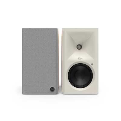 Klipsch The Fives II aktive streaminghøyttalere med HDMI og Dolby Atmos, par i eik