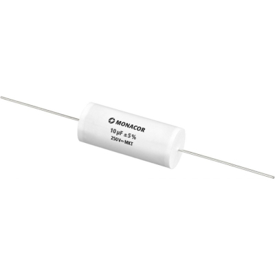 Monacor MKTA-100 MKT-foliekondensator, 10 µF, 250 V