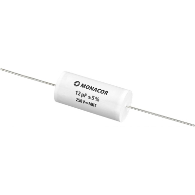 Monacor MKTA-120 MKT-foliekondensator, 12 µF, 250 V