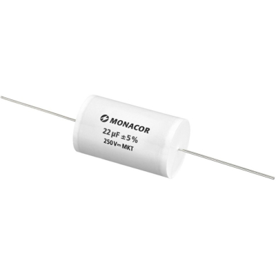 Monacor MKTA-220 MKT-foliekondensator, 22 µF, 250 V
