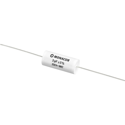 Monacor MKTA-30 MKT-filmkondensator, 3.0 µF, 250 V