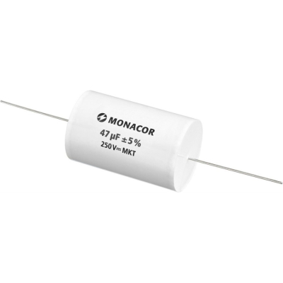 Monacor MKTA-470 MKT-foliekondensator, 47 µF, 250 V