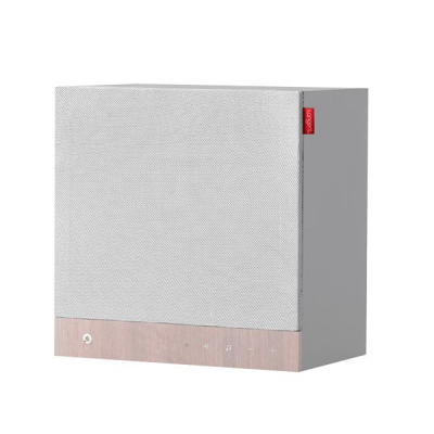 Tangent Spectrum Square Front Stoff, hvitt høyttalerstoff