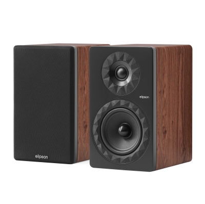 Elipson Prestige Facet II 6B stativhøyttalere, valnøtt par