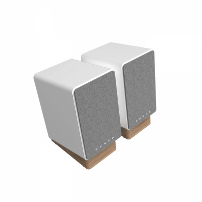 Onkyo GX-30ARC aktive stativhøyttalere, hvit