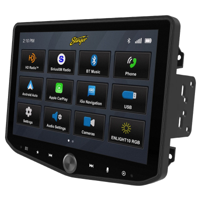 Stinger HORIZON10 iX210E-DG2, 10-tommers bilstereo til Dodge RAM 2013-2018
