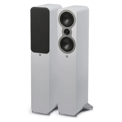 Q Acoustics 3040c gulvhøyttaler, matt hvitt par