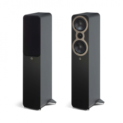 Q Acoustics 3050c gulvhøyttaler, matt svart