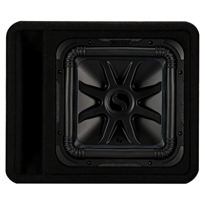 Kicker Solo-Baric VL7S122, 12 tommer basskasse, 2 ohm