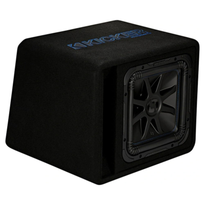 Kicker Solo-Baric VL7S122, basskasse med port, 12 tommer, 2 ohm