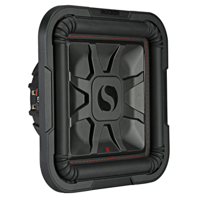 Kicker Solo-Baric L7T122, 12-tommer basselement, 2 x 2 ohm