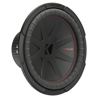 Kicker CompR CWR122, 12-tommer basselement, 2 x 2 ohm
