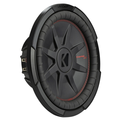 Kicker CompRT CWRT122, 12-tommer basselement, 2 x 2 ohm