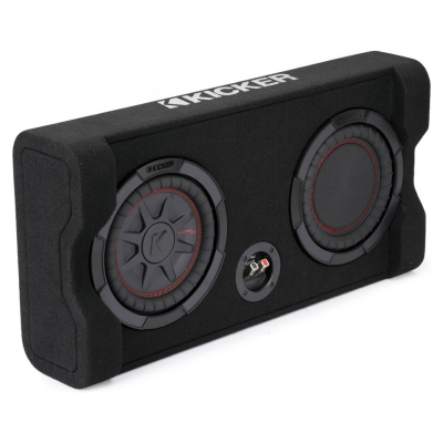 Kicker CompRT TRTP82, 8 tommer basskasse, 2 ohm