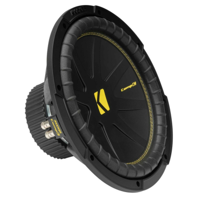Kicker CompC CWCD124, 12-tommers basselement, 2x4 ohm