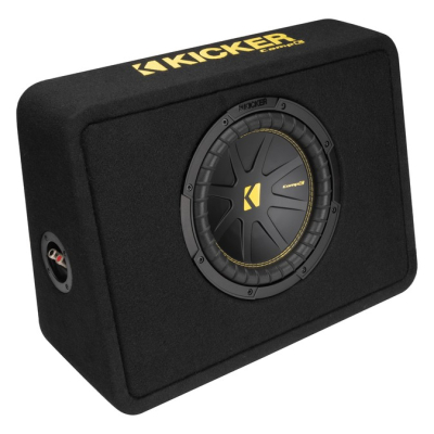Kicker CompC TCWC104, bassrefleks-subwooferkasse 1x10 tommer, 4 ohm