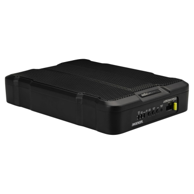 Kicker Hideaway HS12, aktiv subwooferkasse på 12 tommer
