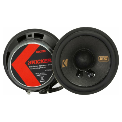 Kicker KSC2704, 2.75 tommers mellomtone, par