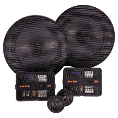 Kicker KSS6504, 6,5-tommers komponenthøyttalersett, par