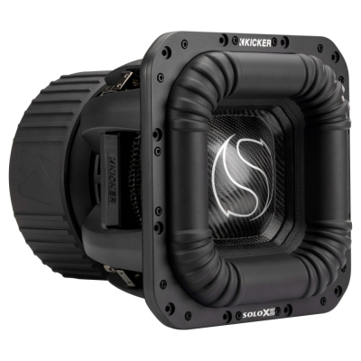 Kicker SoloXS L7XS122, 12-tommers basselement, 2x2 ohm