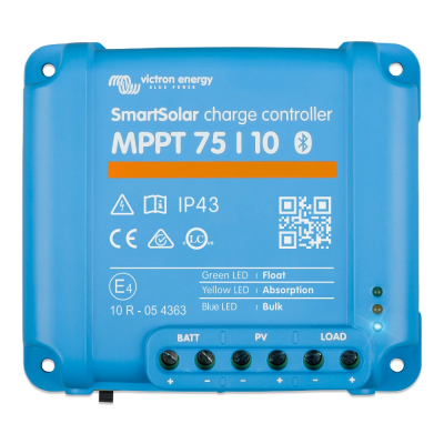 Victron SmartSolar MPPT 75/10, laderegulator for solcellepaneler