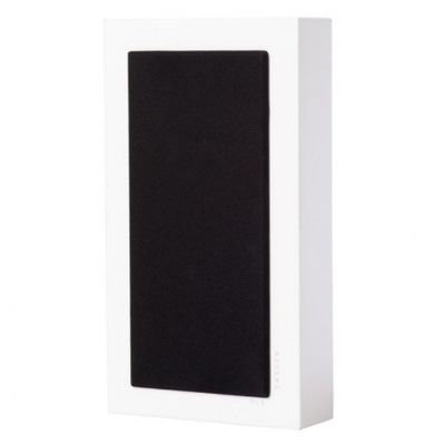DLS Flatbox Midi on-wall høyttaler i matt hvit, stykk