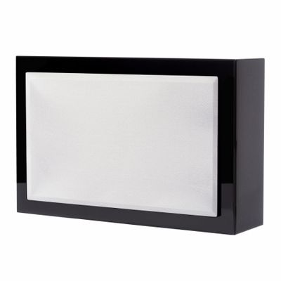 DLS Flatsub 8.2 vegghengbar aktiv subwoofer, pianosvart