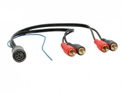 Aktiv system-adapter Volvo 6-pin - RCA