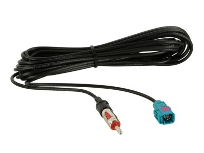 Antennekabel forlengelse Fakra til DIN, 500 cm